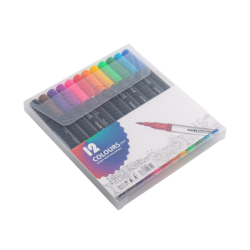 Pincel y Fineliner Marca de doble punta 